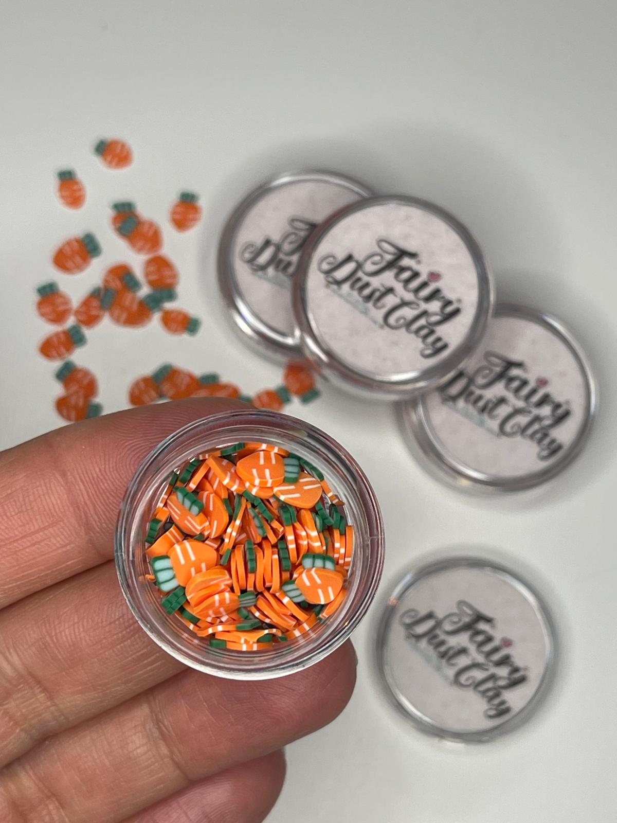 Mini Carrots Clay Sprinkle - Decoden/ Fake Sprinkles / Scrapbooking