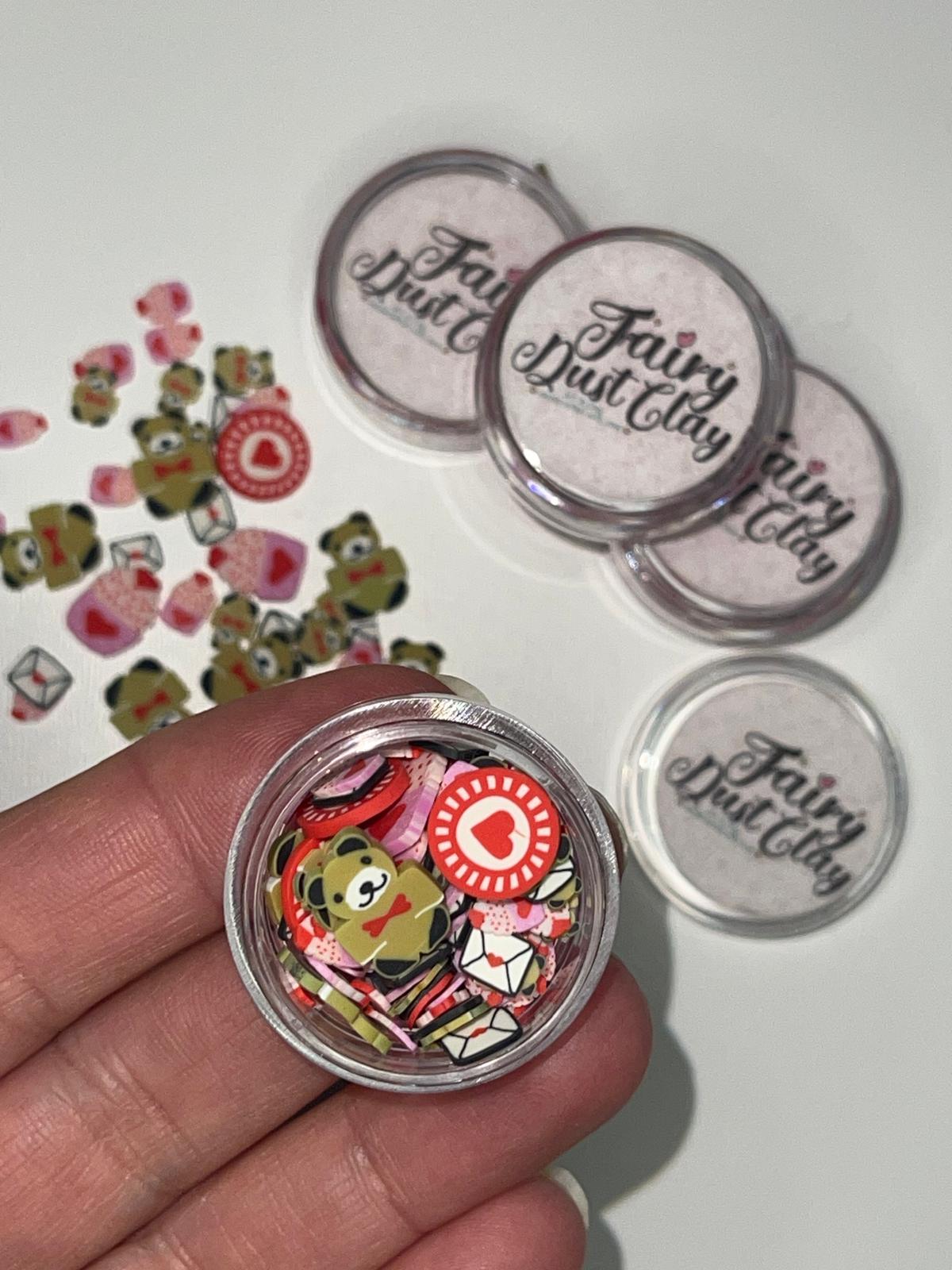 Love Notes -Valentine's Day Fake Clay Sprinkle