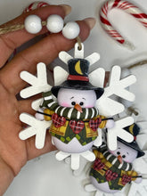 Load image into Gallery viewer, Snowman Christmas Ornament - Limited Edition - Handmade
