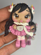 Load image into Gallery viewer, Emily Hot Cocoa Clay Figurine - Handmade