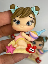 Load image into Gallery viewer, Beach Fun Clay Figurine - Handmade