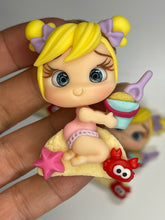 Load image into Gallery viewer, Beach Fun Clay Figurine - Handmade