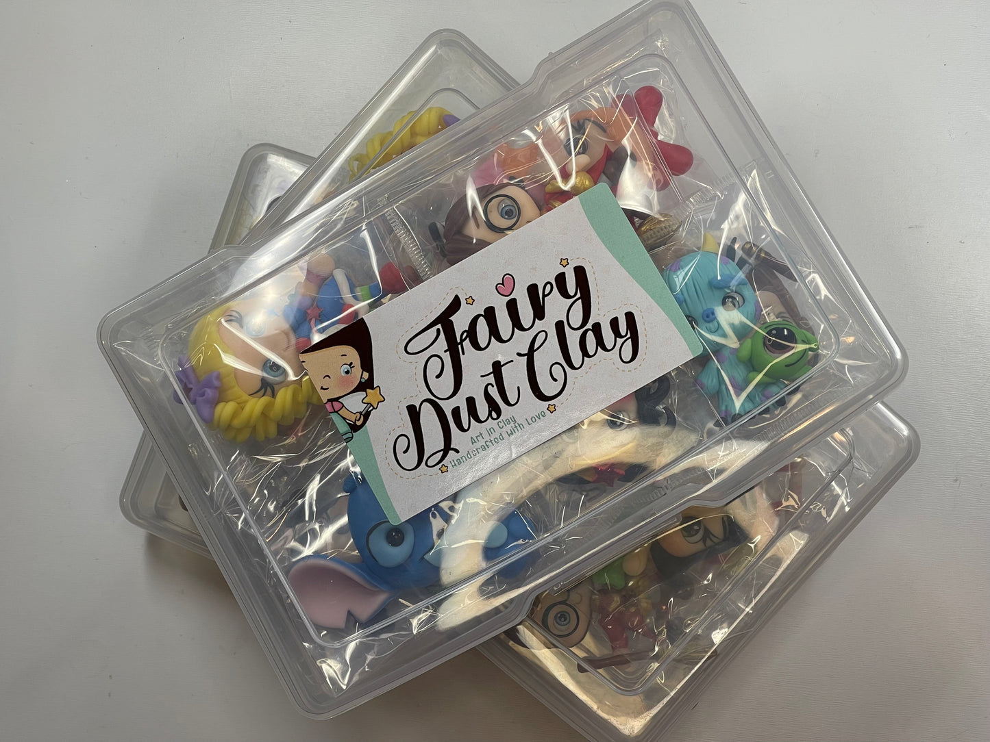 Characters Inspired Mystery Surprise Clay Bundle Box- Handmade