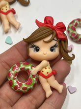 Load image into Gallery viewer, Splash Pool Party Clay Figurine