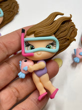 Load image into Gallery viewer, Little Divers Clay Figurine
