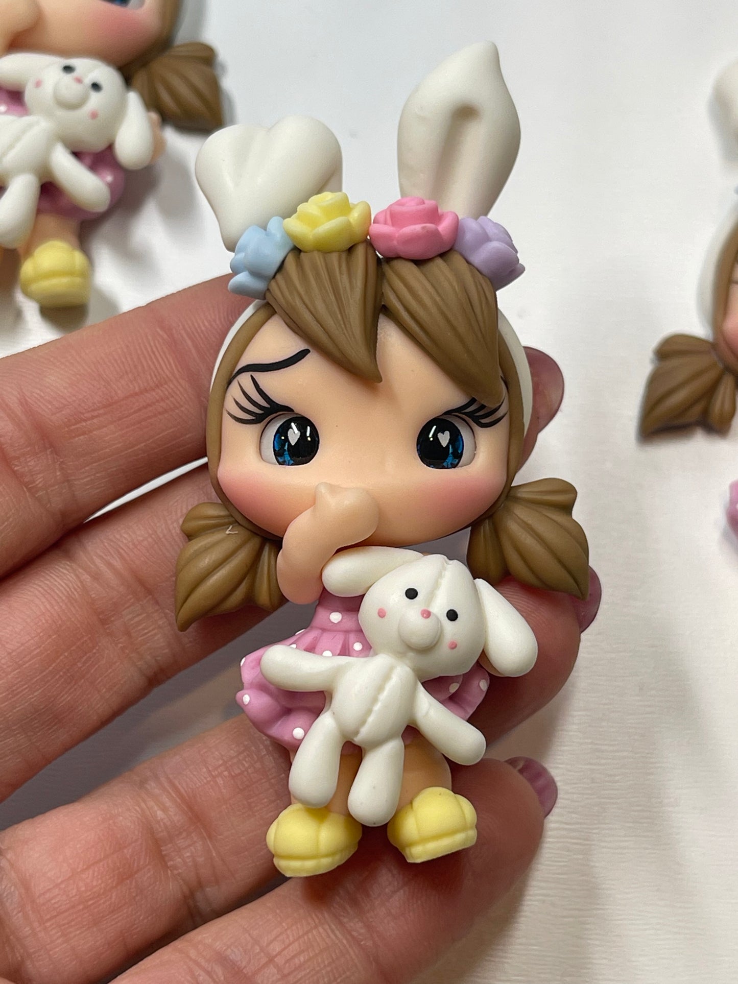 Sharon easter Bunny Girl- Handmade