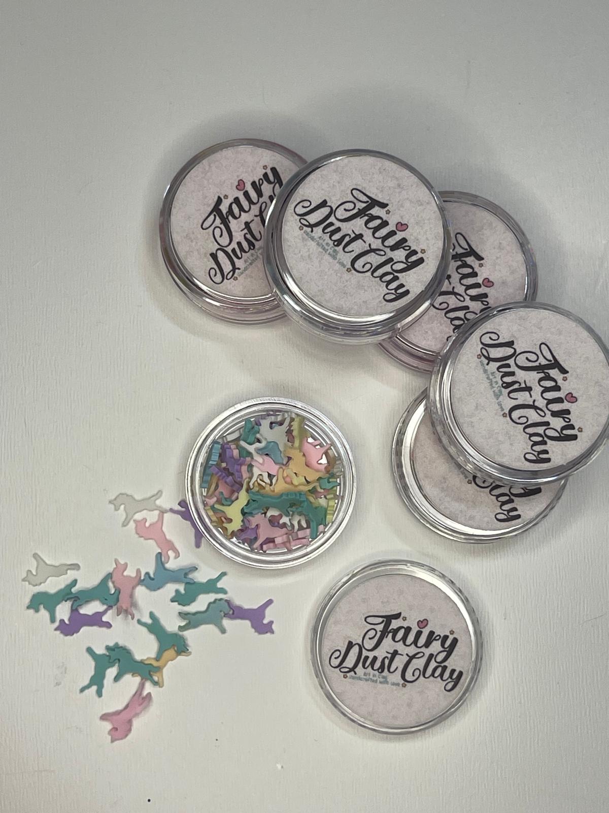 Unicorn-inspired Clay Sprinkle Collection-  Clay Sprinkle Confetti
