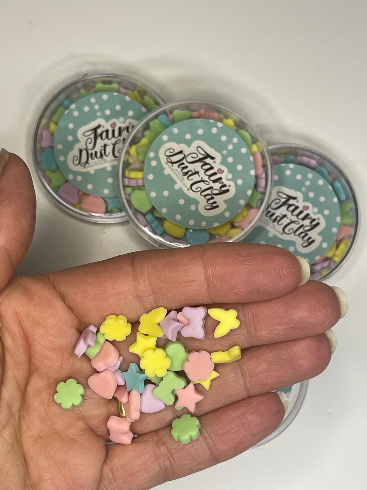 Flower Garden Clay Sprinkle Mix - Glitter/ Confetti
