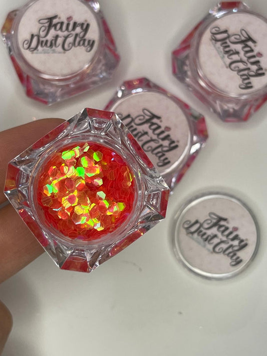 Watermelon - Exclusive  Shimmer Glitter -Glitter Flakes - Sequins/ Glitter