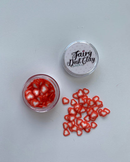 Valentine's Heart Fake Sprinkle Mix, Confetti, Decoden, DIY Crafts