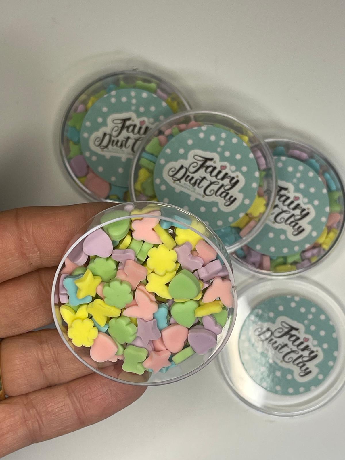 Flower Garden Clay Sprinkle Mix - Glitter/ Confetti