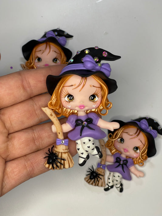 Abbey The Handcrafted Clay Witch - Halloween