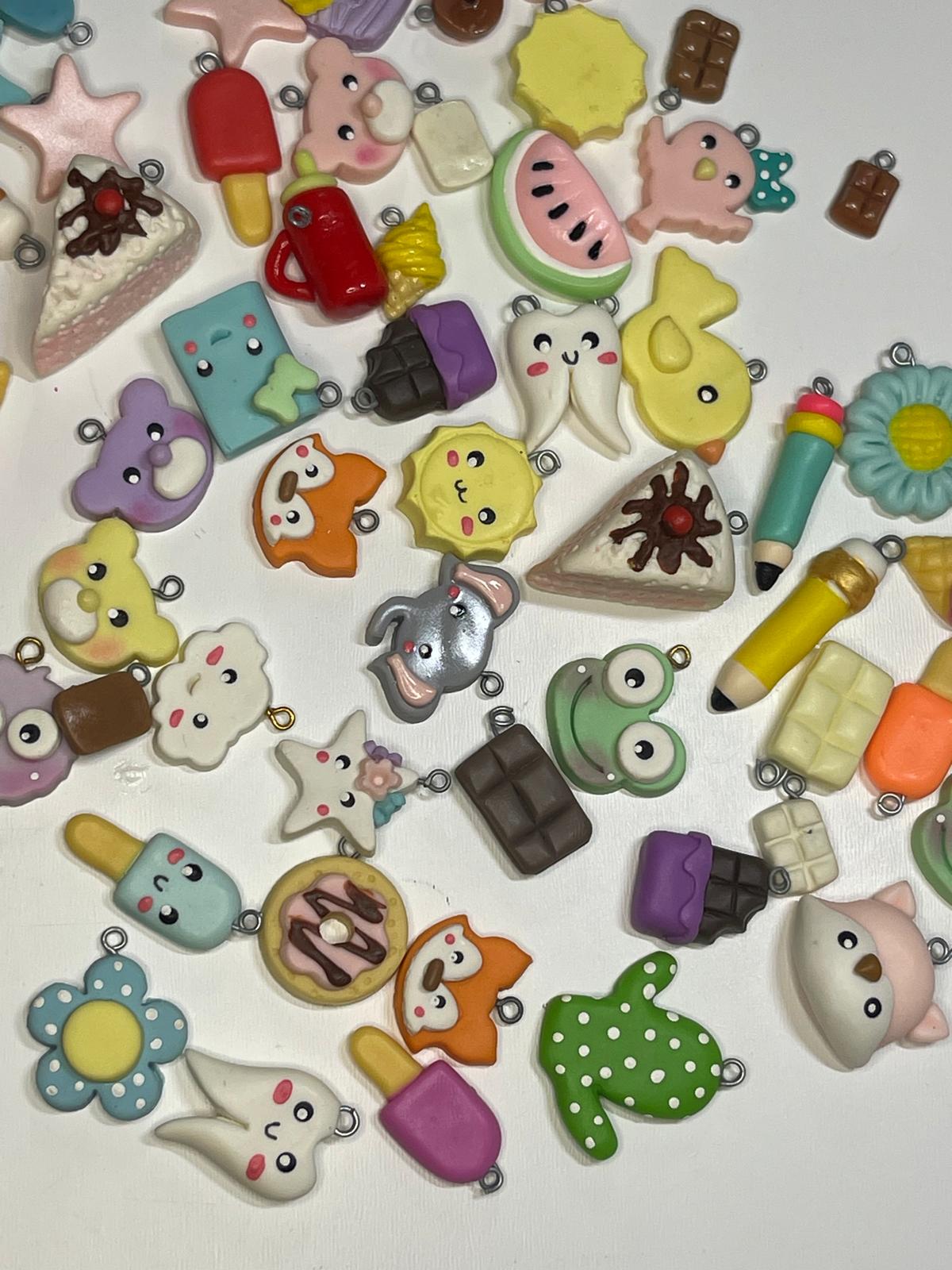 Clay Charm-Ball Machine -Mystery Spin - Surprise Clay