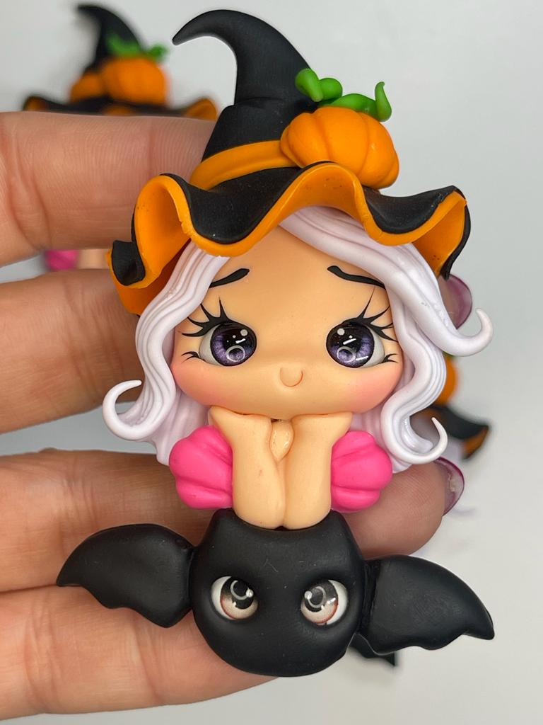 Lolly The Halloween Witch - Handmade