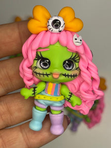 Spookie The Zombie Halloween Girl - Handmade