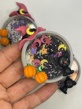 Load image into Gallery viewer, Witch Halloween Clay Shaker - Handmade
