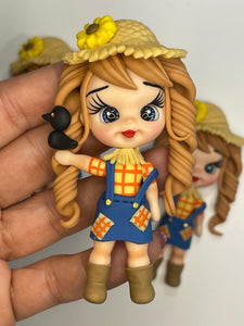 Hazel The Scarecrow Girl -Handmade