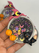 Load image into Gallery viewer, Witch Halloween Clay Shaker - Handmade
