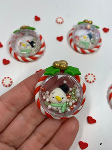 Christmas Clay Shakers - Handmade