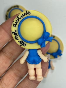 Do Not Disturb Summer Clay Figurine - Handmade