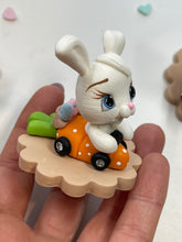 Load image into Gallery viewer, Oliver The Easter Bunny Spring 3-D Clay Figurine
