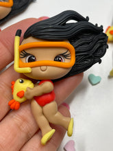 Load image into Gallery viewer, Little Divers Clay Figurine
