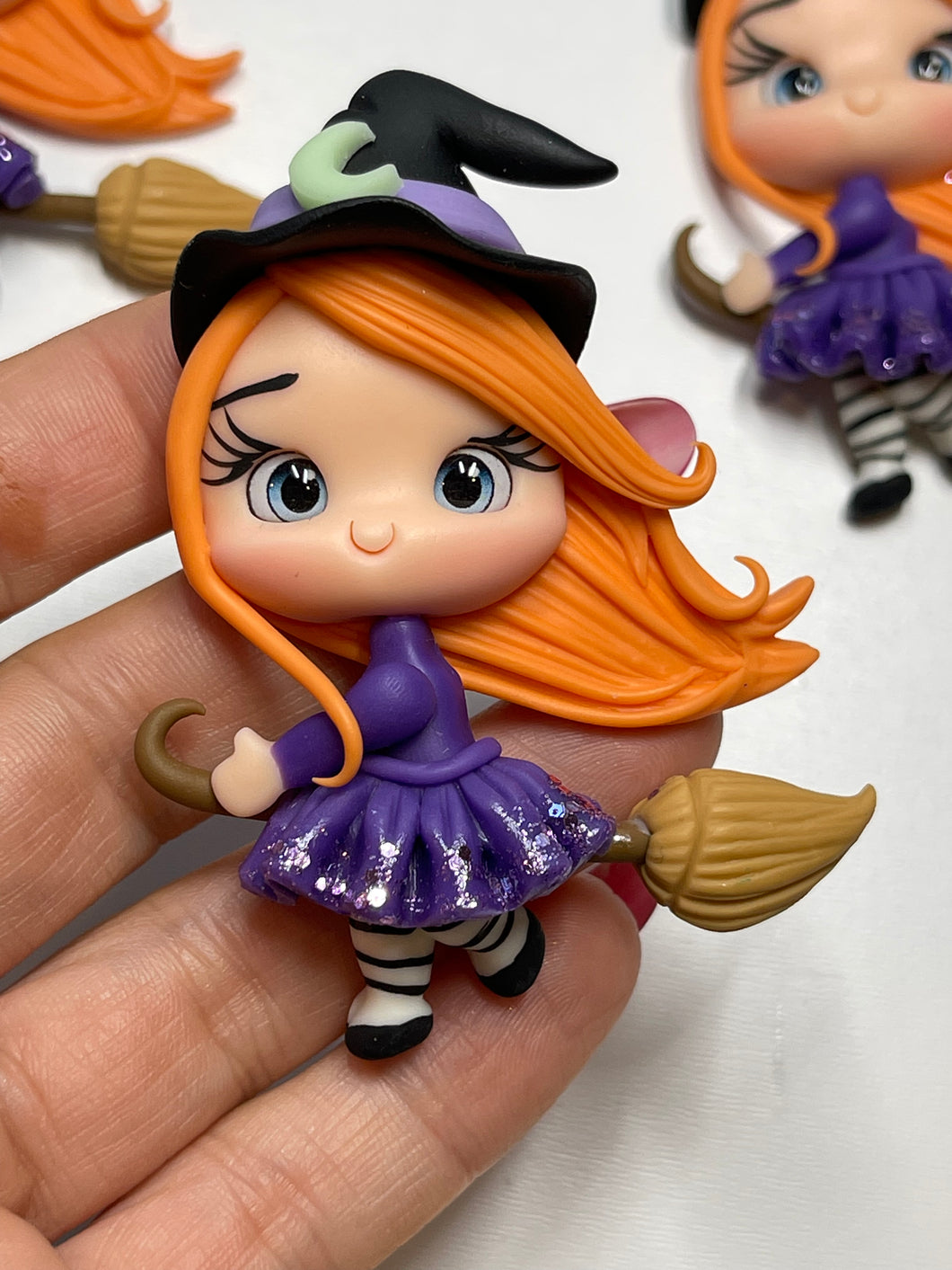 Harper The Cute Halloween Witch - Handmade