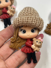 Load image into Gallery viewer, Sharon Girl Clay Figurine- Handmade
