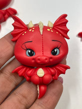 Load image into Gallery viewer, Dragon friends Clay Figurine- Handmade
