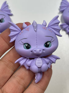 Dragon friends Clay Figurine- Handmade