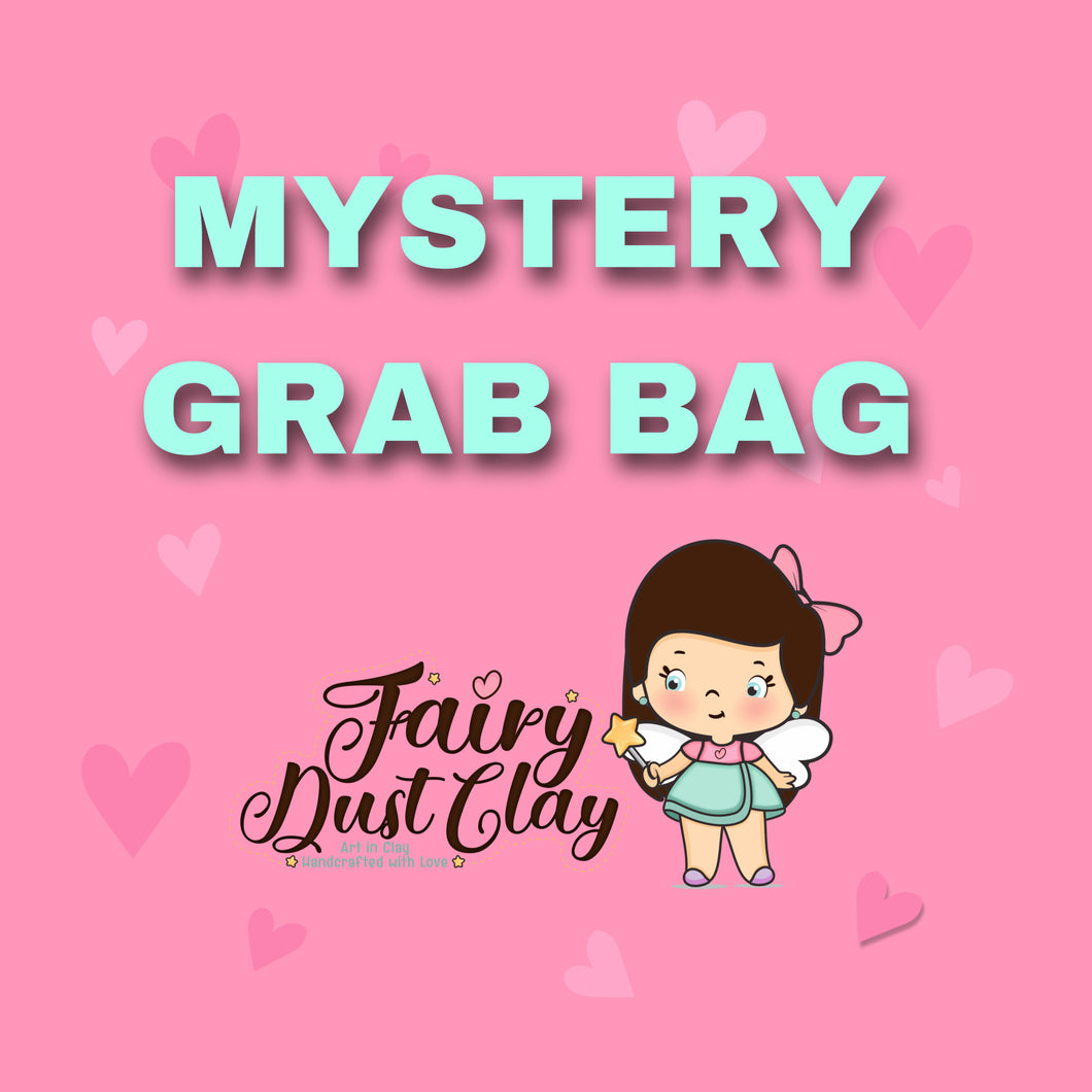 Mystery Grab Bag - 5 Clay Pieces - Handmade