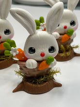 Load image into Gallery viewer, Buttons The Easter Bunny 3-D Clay Figurine - Handmade
