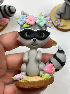 Wonderland Friends 3-D Clay Figurine - Handmade